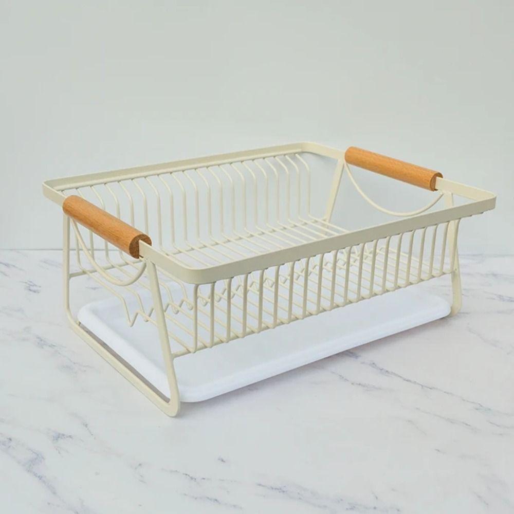 Japanese-Style Dish Rack Tableware Simple Drain Rack Draining Rack  Bowl and Chopsticks