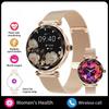 LUCKY START Fashion Smart Watch Women Bracelet Heart Rate Monitor Custom Dial Sports Fitness Watch Ladies Waterproof Smartwatch Android