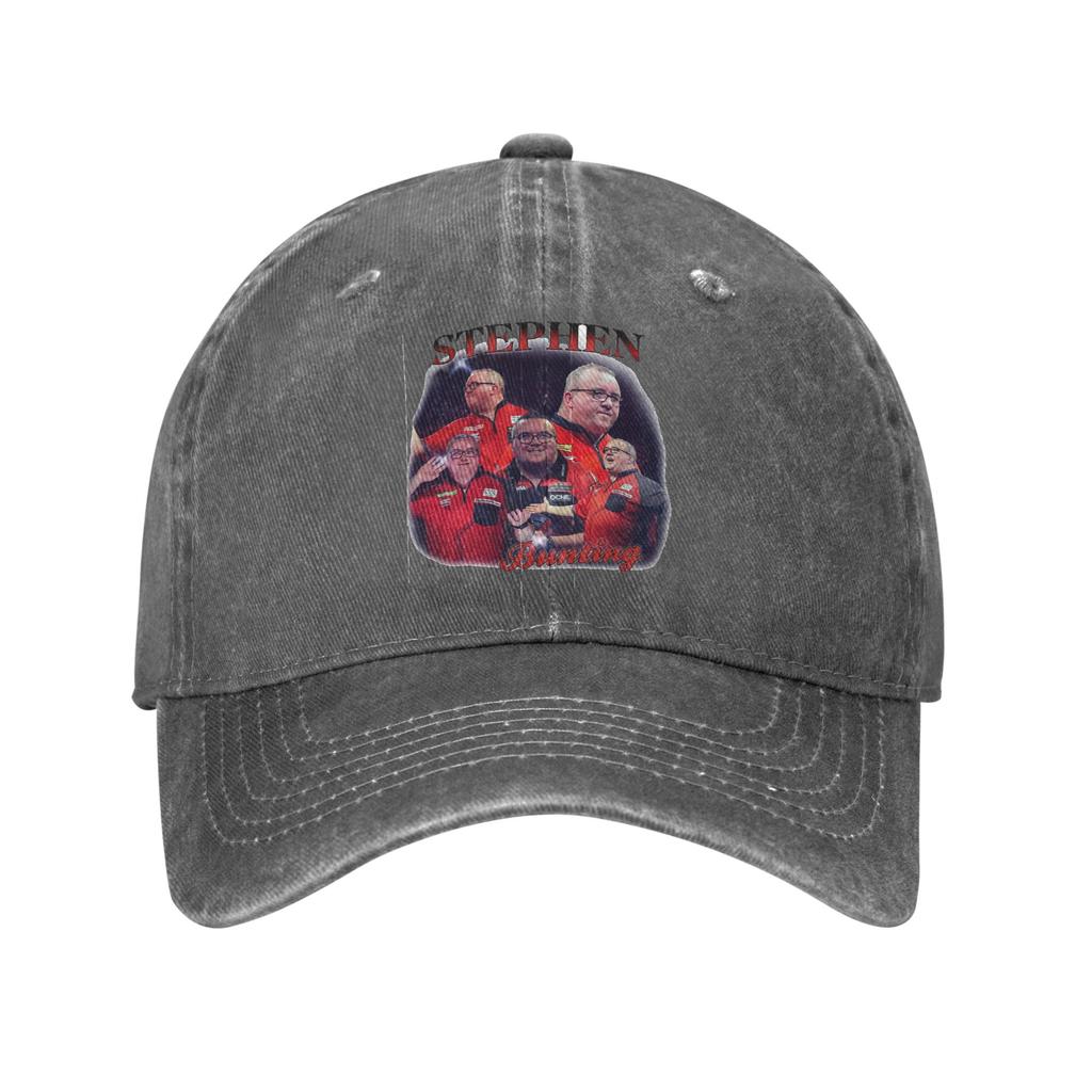 Stephen Bunting Bootleg Washed Denim Baseball Caps Snapback Baseball Hats Breathable Casquette Outdoor Unisex