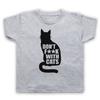 Don't F**k With Cats Funny Internet Meme Slogan Doc Kids Child's T-Shirt