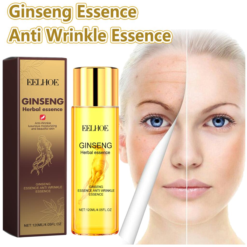 EELHOE Ginseng Herbal Essence Luxurious Moisturizing Skin Beauty Tighten Facial Skin Tender Smooth Elastic Suitable for All Skin