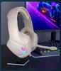 Gaming USB Headphones: Noise-Cancelling with Cool Lighting Effects for PC & Laptop