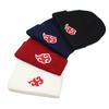 Hat Anime Naruto Red Cloud Image Embroidery Warm Wool Hat Knitted Hat