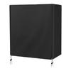 Outdoor Cabinet Cover for For Garden Storage 420D Oxford 89 X 38 X 94 Cm Black Water Resistant Easy To Clean Simple Secure Fit