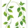 Nostalgie Fake Vine Tattoos, Waterproof Leaf Temporary Stickers, Green Plant Ivy Body Art for Women Girls, Boho Festival Decor