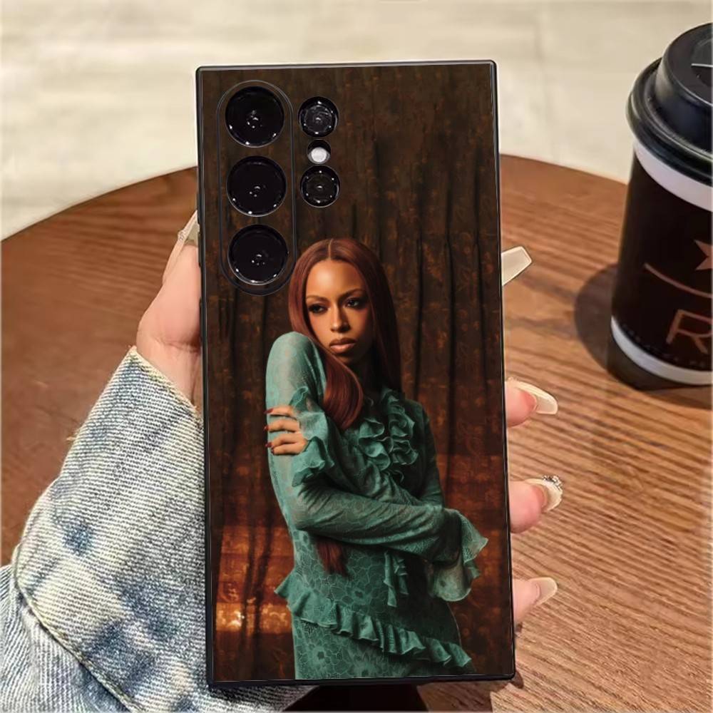 Singer R-RavynS L-Lenae Love ME Not Phone Case For Samsung S25,S24,S21,S22,S23,S20,Ultra,S26,Plus,Fe,Note,5G Black Cover