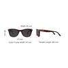 TF Personality Design Square Sunglasses Unisex sunglasses Tortoiseshell FT5970-B-052