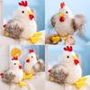 Plüsch-Hühnerspielzeug mit PP-Baumwollfüllung zum Spielen und für Komfort für Kinder