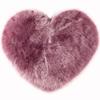 Heart-Shaped Plush Carpet - Long Hair Bedroom Bedside Sofa Mat