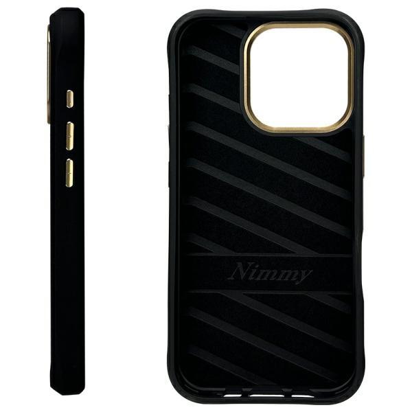 Etui do iPhone 16 Pro Nimmy Glasses Cool Dog Czarne