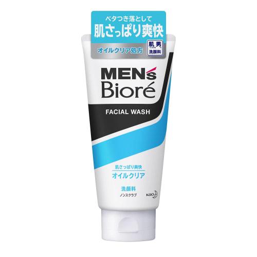 

Men s Biore Deep Oil Clear Face Wash 130g