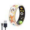 R18 Smart Ring Enamel Color Heart Rate Blood Pressure Oxygen Sleep Monitoring SmartHealth Women's Ring