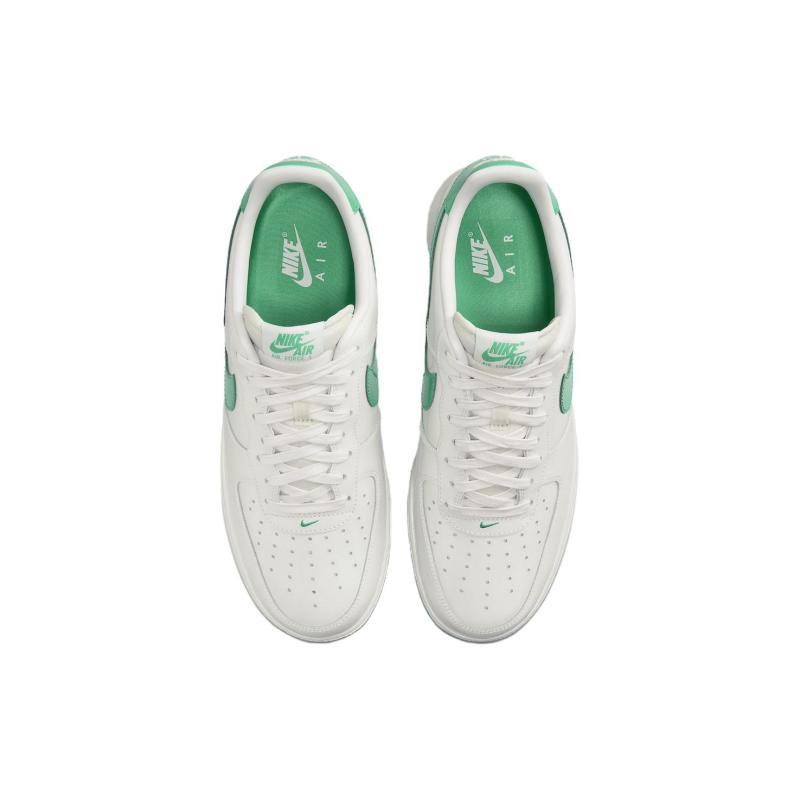 Nike Air Force 1 Low '07 Patent Platinum Tint Stadium Green Sneakers HF4864-094