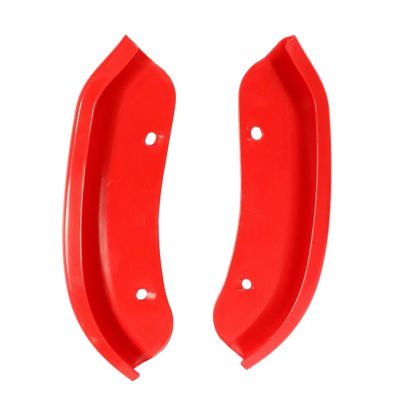 2pcs Car Front Bumper Lip Protector Covers for Dodge Challenger SRT Hellcat 2015 2016 2017 2018