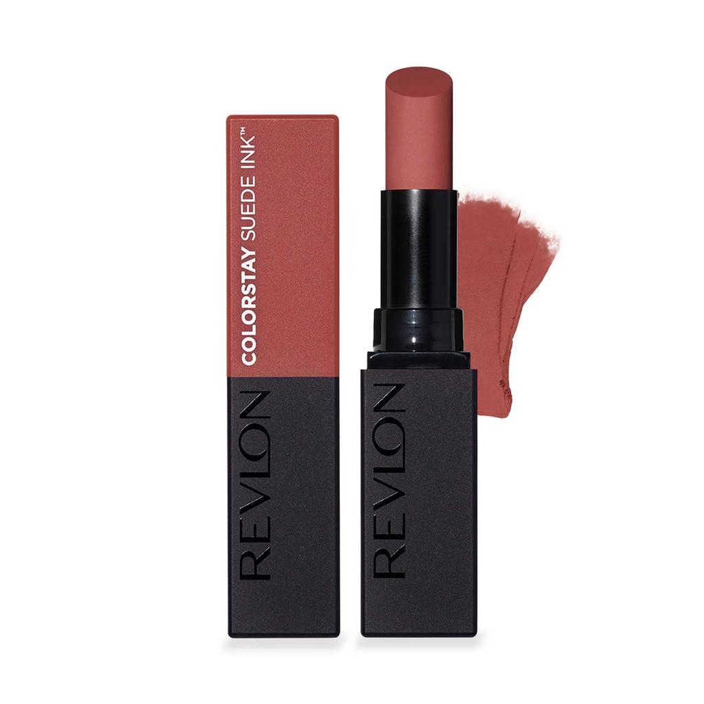 Revlon Color Stay Suede Ink Lipstick 003 Want It Berry Chocolat Hard To Fall Hard To Fluffy Matte Lip Color Lipstick All (Yebe Brevet) Off, Transfer,
