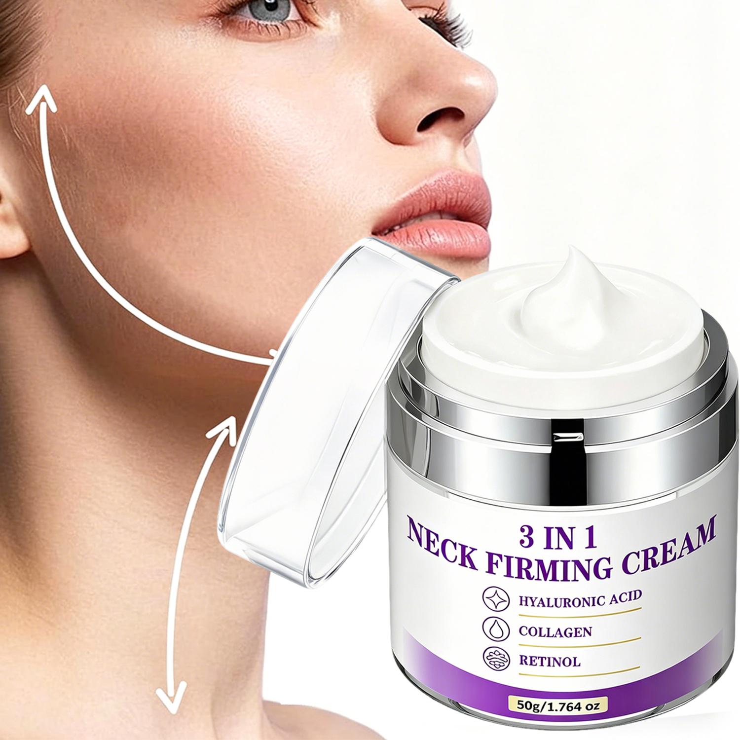 Neck Firming Cream-Firm & Lift Your Neck-Powerful Plant-Based Formula-Tighten Loose Skin-Suitable For All Skin Types, 50g