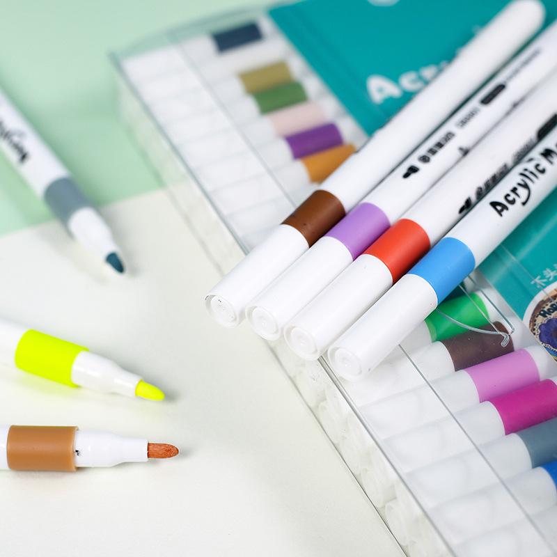 80-Color Water-Based Acrylic Markers for Kids' Graffiti and DIY Painting