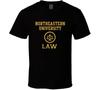 Northeastern University Law School Graduate T Shirt