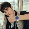MARK FAIRWHALE Men's Quartz Watch Stylish Original Design Water-Resistant Silicone Strap Luminous Sports Casual Wristwatch