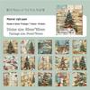 Retro Collage Paper Series: 6 Styles, 45 Tearable Lightweight Sheets