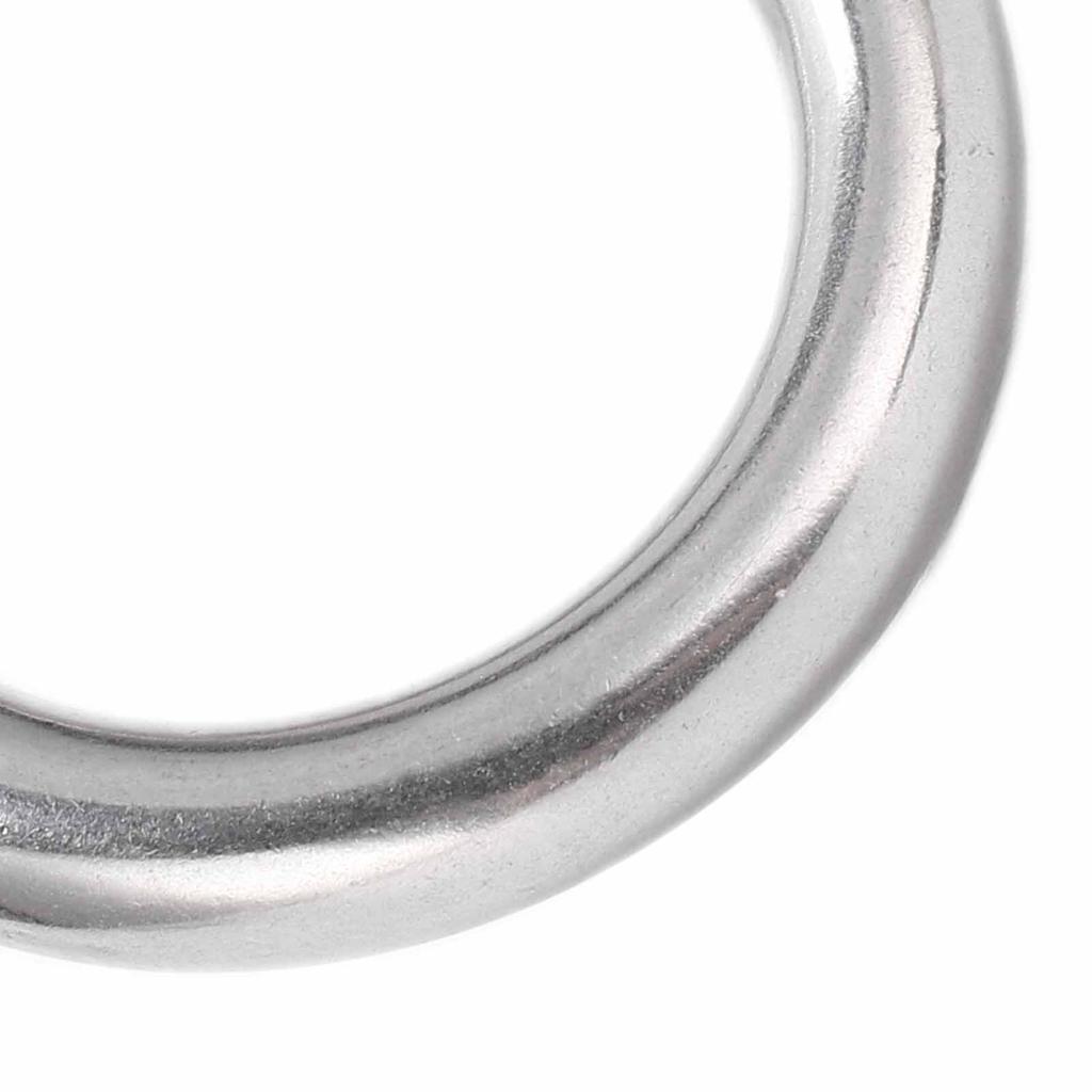 5pcs Boat Round s Stainless Steel 304 Seamless Welded O Type Hanging for Hammock