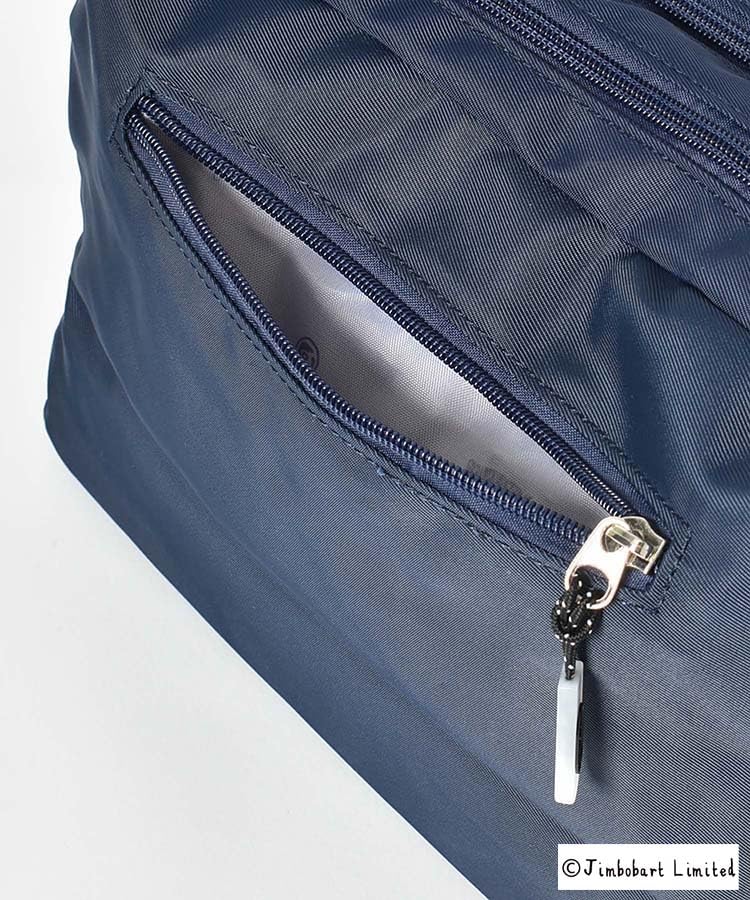 Jimbobart Multi-Pocket Shoulder Bag (Dark Purple)