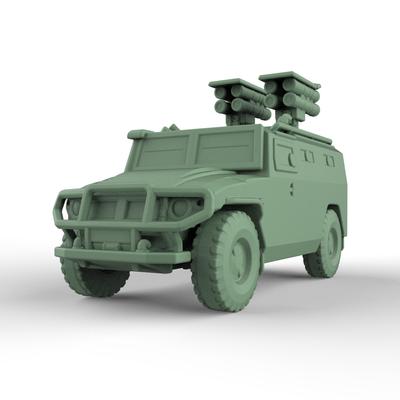 SS200385 1/200 Military Model Kit Russia 9P163-3 Kornet-Em Armoured Vehicle
