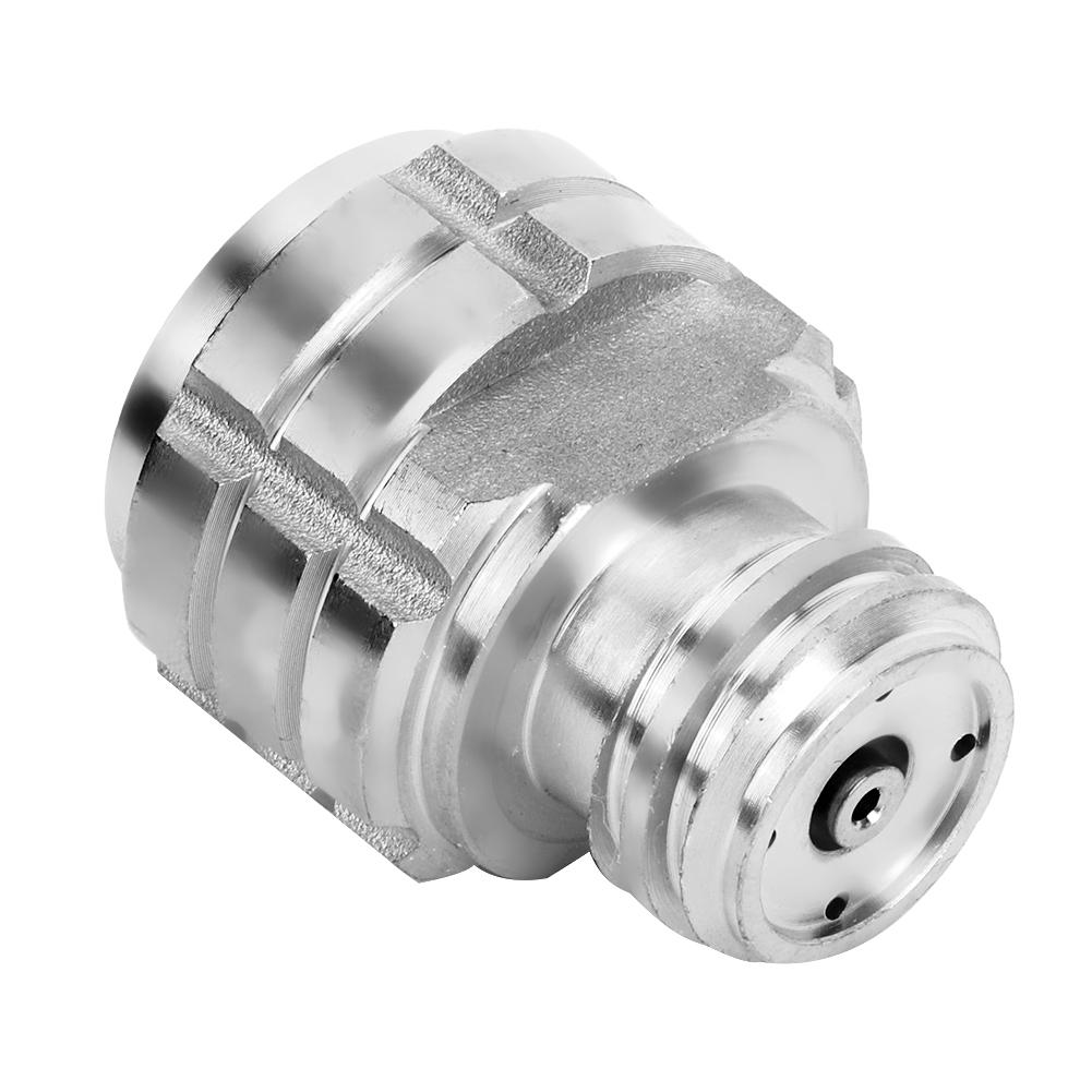 CO2 Cylinder Refill Adapter Female Thread G1Celsius2 to Male Thread TR21-4 for Soda (Gold )