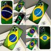 Brazil Flag Case For Samsung Galaxy A32 A12 A22 A52 A06 A54 A34 A14 A56 A36 A26 A16 A13 A53 A15 A35 A55