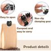 8 PCS Cute Chip Clips, Food Bag Clips, Black Cat Shaped Chip Clip, Acrylic Kitchen Snacks Clip for Airtight Seal Food Storage, Paper Storage