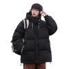 2025 winter new fashion casual couple jacket short down jacket thickened warm and cold-resistant men's trendy cotton clothes