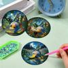 8 Piece Set of Diamond Painted Dwarf with Holder DIY Diamond Craft Kit Creative Art Supplies Perfect Gifts for Beginners and Crafters