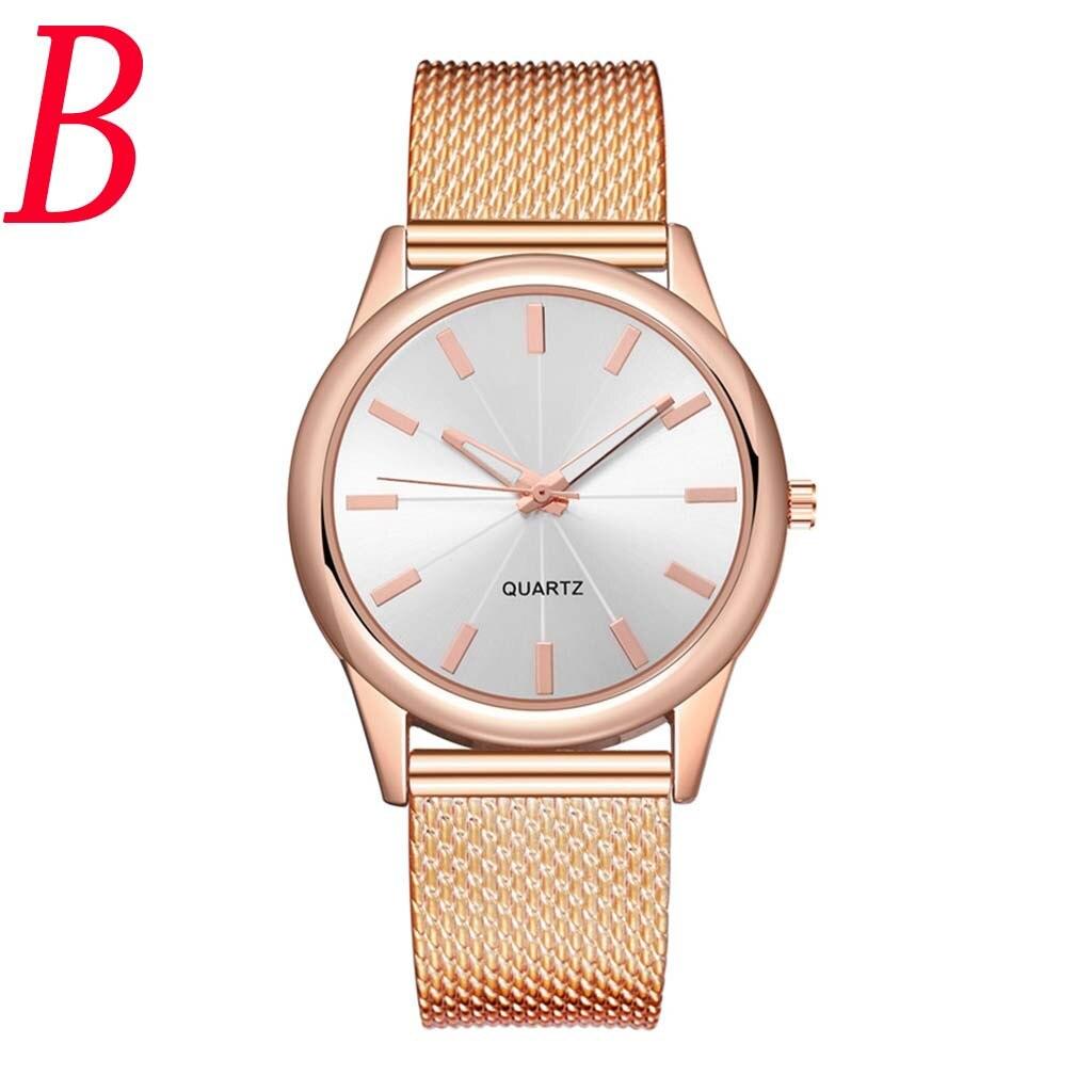 Womens Watch Gold Black Watch Magnetic Stainless Steel Mesh Band Luxury  Femme Diamond Wristwatches