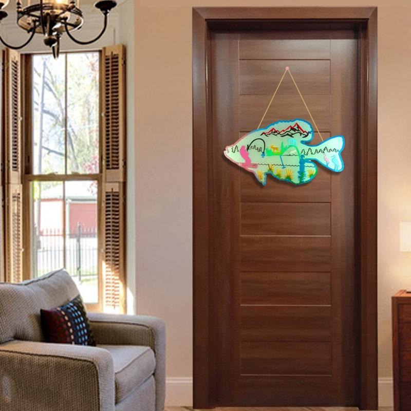 Father's Day Fishing Pendant Decor Silicone Mold Epoxy Resin Casting Jewelry Tool Making Diy Craft Home Decoration