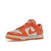 Nike  Dunk Low Cracked Orange Women Sneakers Light-Bone Safety-Orange Laser-Orange FN7773-001