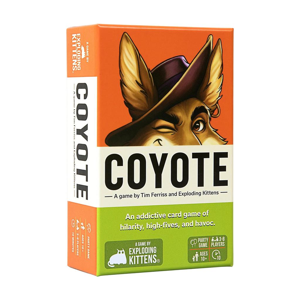 Coyote Card Fun Adult Party Board Game with 36 Cards Family Friends Strategy Bluffing Games