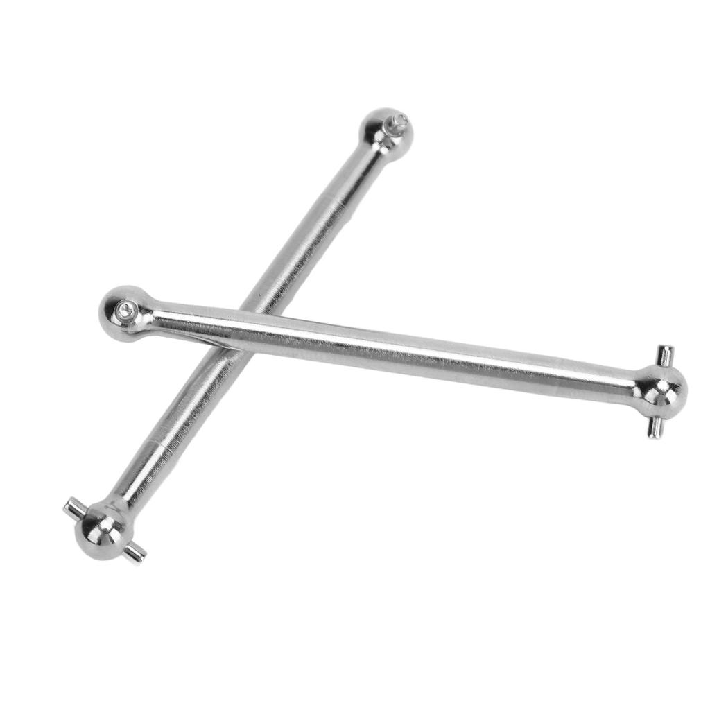 2pcs RC Drive Shaft Precise Control Low Noise Powerful Iron Drive Shaft Dogbone Parts for WLtoys 124008 124010 Remote