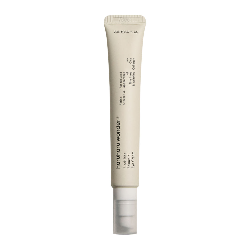 Haruharu Wonder Black Rice Bakuchiol Eye Cream 20ml Korean Firming & Anti-Wrinkle Eye Care