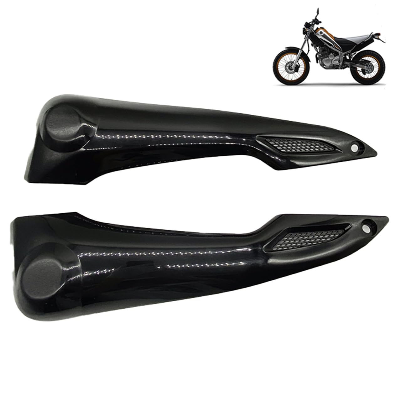 

Start Side Side Cowls, Side Covers, Tank Covers for Yamaha Tricker XG250 DG16J, Black