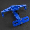 2012-2024 For BAJAJ PULSAR  n160 n250 rs200 ns200 200NS Pulsar 125 150 180 200 License Plate Holder Frame Bracket LED Light