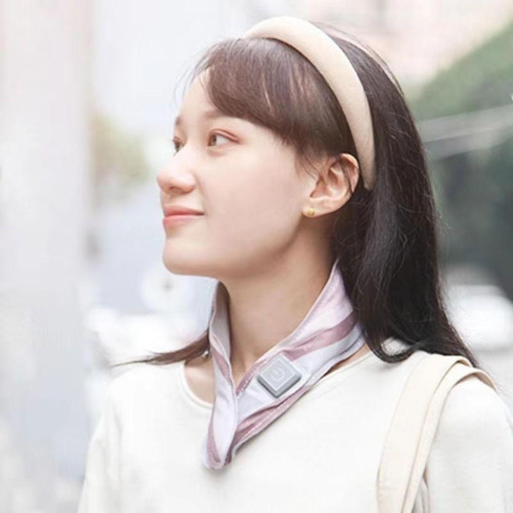 Adjustable Temperature Heating Neck Wrap Folding Neck Heating Pads Electric Heated Scarf  Girls