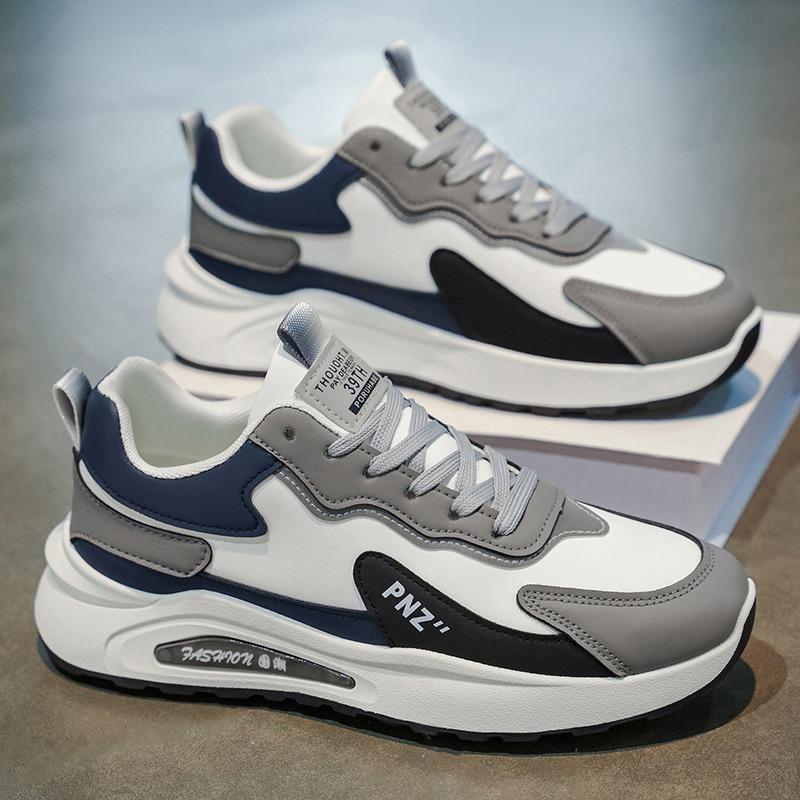Men's sports shoes autumn men's shoes new breathable little white shoes trendy versatile platform casual running trendy shoes