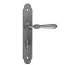 DEVON Handle with WC 72 Plate, STEEL