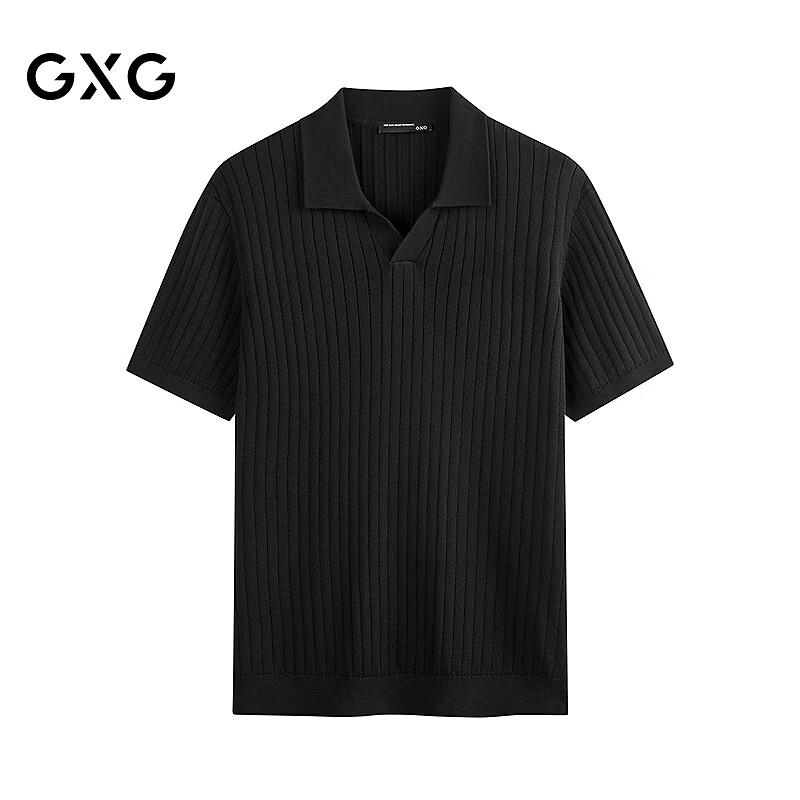GXG Men s Micro-Profile Knitted Short-Sleeve Polo Shirt XL