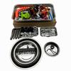 Magnetic Stainless Steel Bowl Set - 5-Piece Storage Plates in 3", 4", and 6" Sizes for Tools
