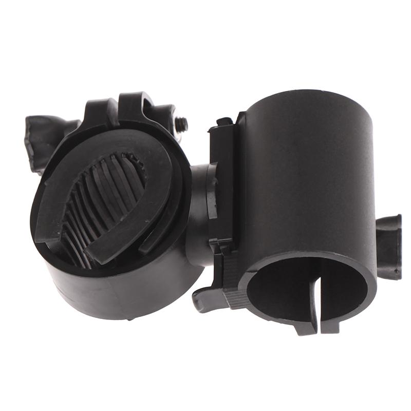 Lommelyktfesteholder 360 graders Led Lommebrakett Sykkellysfesteholder Sykkelsykkellommelyktholder for 2,6 cm