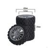4 Pieces Tires Set 1/10 RC Rally Car Universal Upgrade Professional for XV01 XV02 DIY Modified