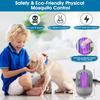 2-in-1 Camping Mosquito Killer Lamp Portable USB Rechargeable Bug Zapper Tent Light For Outdoor