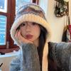 Ethnic Style Fair Isle Style Hat Thicken Warm Hat Casual Pullover Beanie Hat  Autumn Winter