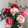 27.2 Inch Luxury Peony Artificial Flower for Home Decor Dining Room Table Photography Prop